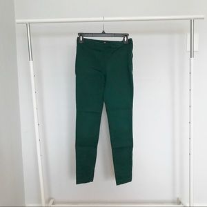Hunter green H&M skinnies